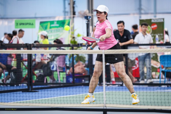 Đôi nữ Báo Thanh Niên đoạt HCĐ giải pickleball Hội Nhà báo Việt Nam