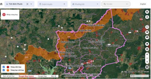Đồng Nai: Xử lý nghiêm UAV hoạt động không phép tại khu vực sân bay, biên giới