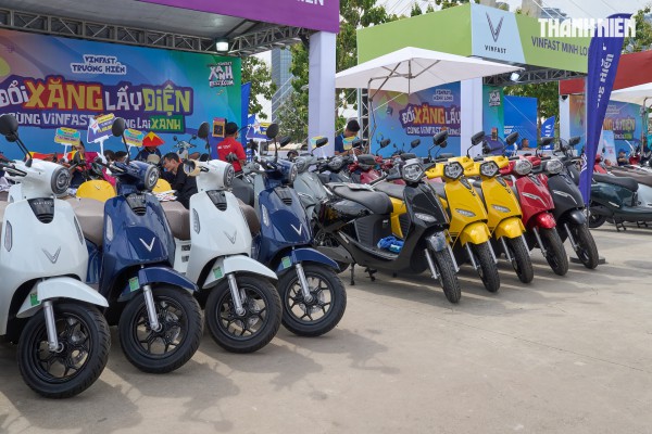 Nhu cầu xe điện gia tăng, thị trường xe máy Việt Nam lập kỷ lục mới