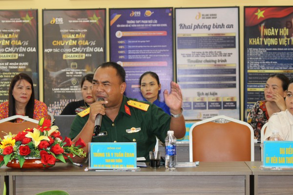 Thượng tá người Ê đê giữ 'thế trận lòng dân' ở Tây nguyên