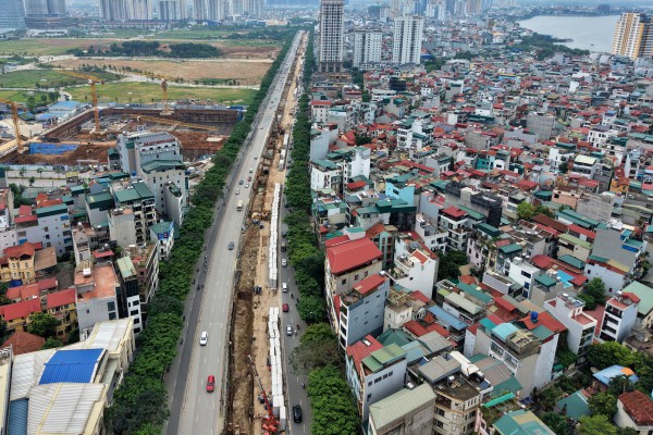 Hình hài tuyến kênh hơn 920 tỉ bổ cập nước sông Tô Lịch và chống ngập