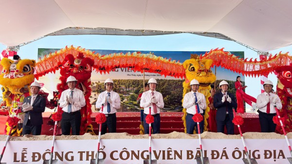 Công viên biển Đá Ông Địa góp phần nâng tầm du lịch Mũi Né