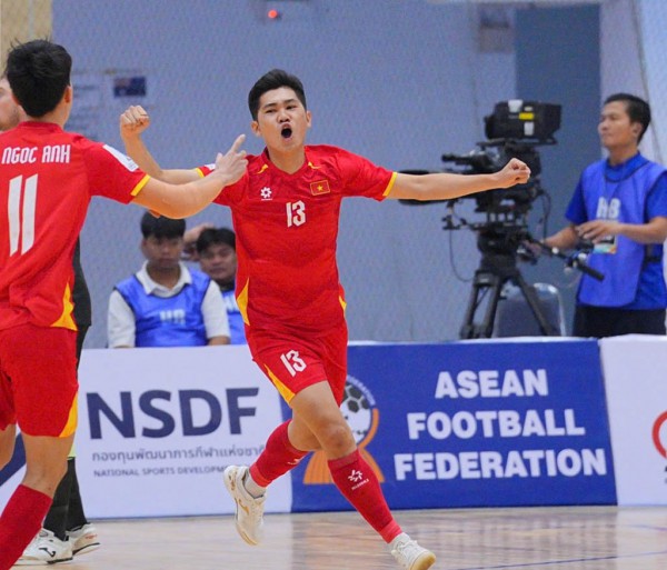 Đội tuyển futsal Việt Nam thắng đậm Úc, đoạt HCĐ Đông Nam Á