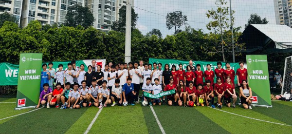 Hành trình ươm mầm bóng đá trẻ Việt Nam của đội bóng nước Đức