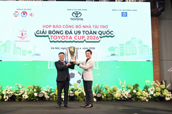 Khởi tranh giải U.9 toàn quốc 2026 vì tương lai tươi sáng của bóng đá Việt Nam