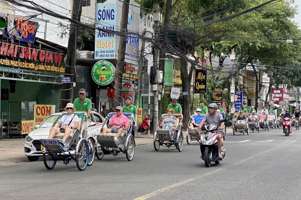 Nha Trang chấn chỉnh xích lô gắn động cơ trái phép