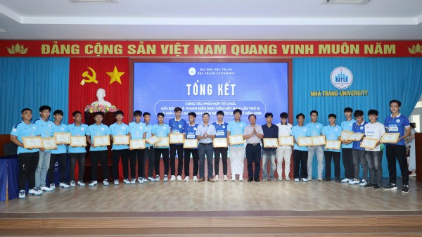 Trường ĐH Nha Trang khép lại giải TNSV THACO cup 2026, ngày tổng kết giàu cảm xúc