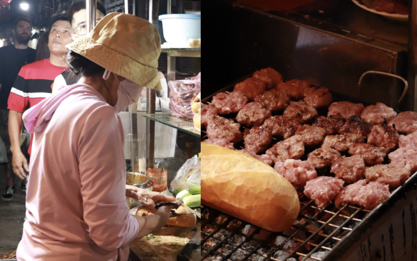 Xe bánh mì thịt nướng ngon nhất thế giới ở trung tâm TP.HCM, giờ ra sao?
