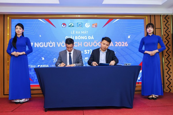 VPL-S7 ra mắt, khẳng định vị thế hàng đầu của bóng đá 7 người Việt Nam