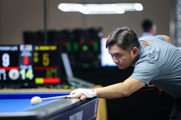 Xác định đối thủ đầu tiên của Trần Quyết Chiến tại World Cup billiards TP.HCM