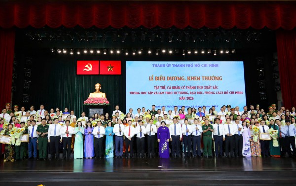 TP.HCM tuyên dương 358 tập thể, cá nhân học và làm theo gương Bác Hồ