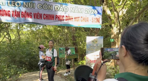 Sôi nổi giải leo núi Côn Đảo năm 2026: Chinh phục đỉnh Núi Chúa Sôi nổi giải leo núi Côn Đảo năm 2026: Chinh phục đỉnh Núi Chúa