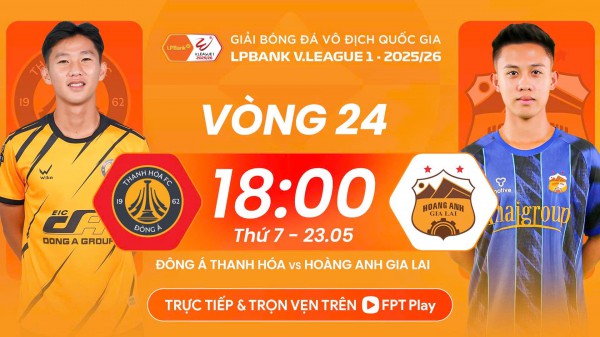 Lịch thi đấu V-League rất nóng hôm nay: HAGL trụ hạng nếu thắng Thanh Hóa, Đà Nẵng liệu có thoát đáy?