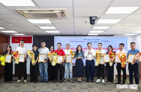 TP.HCM khen thưởng Báo Thanh Niên về tác phẩm báo chí xuất sắc