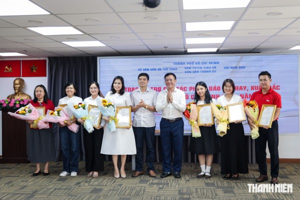 TP.HCM khen thưởng Báo Thanh Niên về tác phẩm báo chí xuất sắc