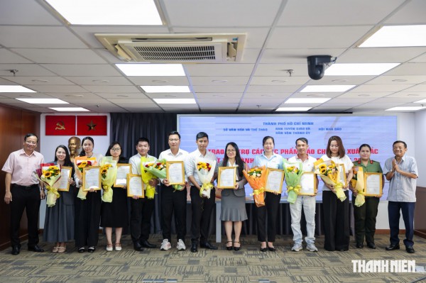 TP.HCM khen thưởng Báo Thanh Niên về tác phẩm báo chí xuất sắc