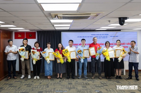 TP.HCM khen thưởng Báo Thanh Niên về tác phẩm báo chí xuất sắc