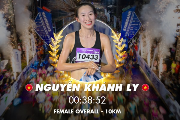 Nhiều kỷ lục đáng kinh ngạc ở giải chạy đêm TP.HCM