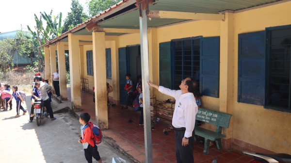 Sau phản ánh của Thanh Niên, Đồng Nai chi 11,5 tỉ sửa trường học xuống cấp trong vùng quy hoạch bô xít
