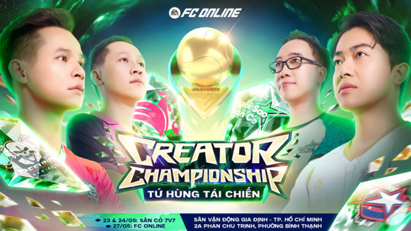 All Stars SG FC, Refund, SBTC, Ngôi Sao Sân Cỏ tái xuất tại FC Online Creator Championship