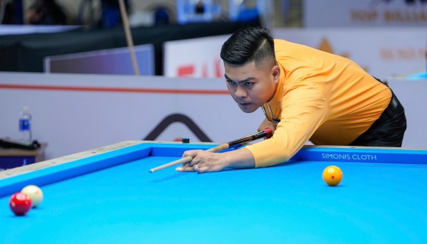 Billiards: Nguyễn Trần Thanh Tự thăng hoa với sê-ri 17 điểm, thẳng tiến vòng 16 World Cup