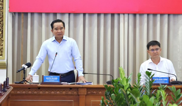 Chủ tịch Nguyễn Văn Được: Nghị quyết 09 là cơ hội để TP.HCM bứt phá hơn nữa