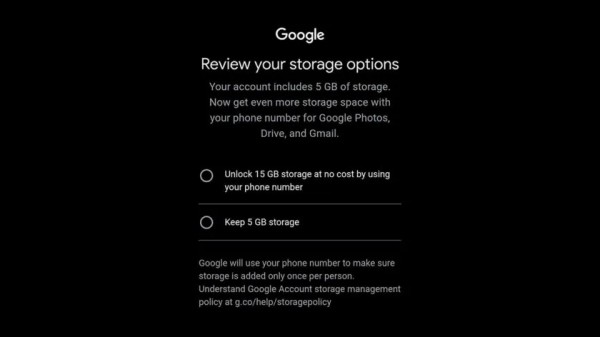 Google bất ngờ 'siết' dung lượng miễn phí Gmail còn 5 GB