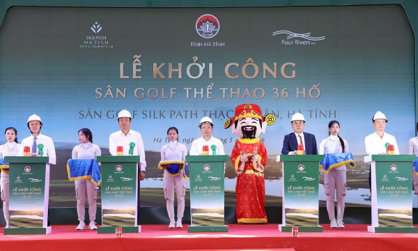 Khởi công sân golf 36 hố quy đẳng cấp quốc tế tại Hà Tĩnh