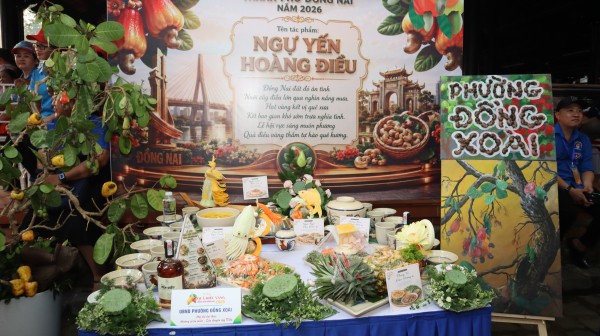 Lễ hội quả điều vàng Đồng Nai: Trăm món ăn từ điều miễn phí Lễ hội quả điều vàng Đồng Nai: Trăm món ăn từ điều miễn phí