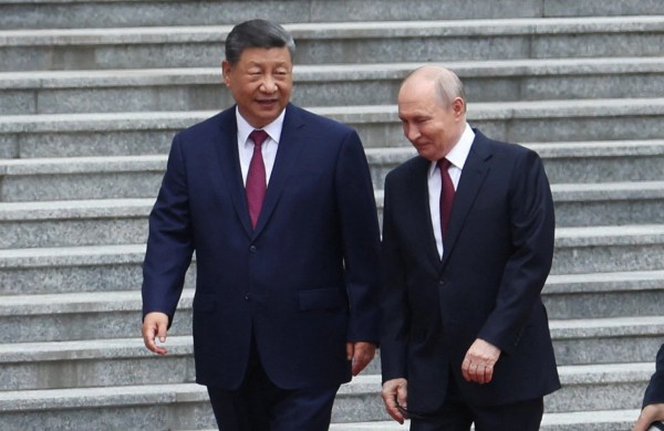 Ông Tập Cận Bình đón tiếp ông Putin tại Bắc Kinh