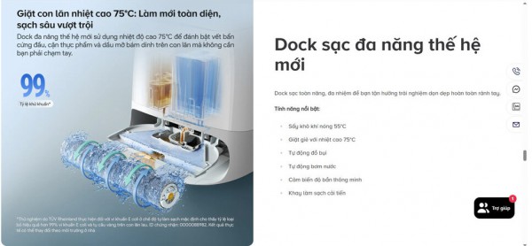 Robot hút bụi Roborock thiếu hệ thống làm nóng như quảng cáo? Robot hút bụi Roborock thiếu hệ thống làm nóng như quảng cáo?