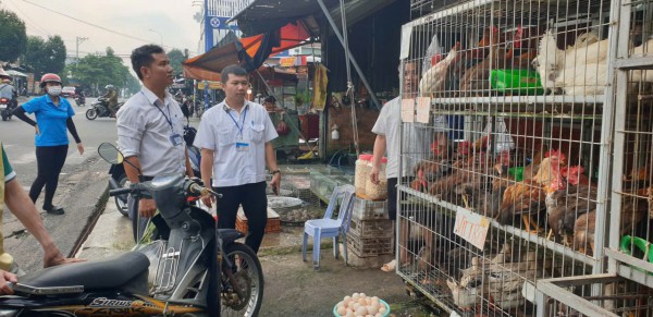 TP.HCM: Kiểm tra chợ Mỹ Phước 3, phát hiện nhiều điểm giết mổ gia cầm trái phép TP.HCM: Kiểm tra chợ Mỹ Phước 3, phát hiện nhiều điểm giết mổ gia cầm trái phép