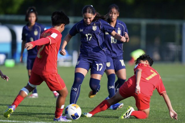 Thắng kịch tính U.17 Myanmar, Thái Lan tạm vượt Việt Nam lên đầu bảng VCK U.17 nữ châu Á
