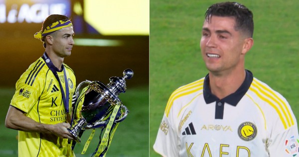 Vô địch Saudi Pro League ở tuổi 41, Ronaldo vẫn bật khóc như lần đầu giành cúp