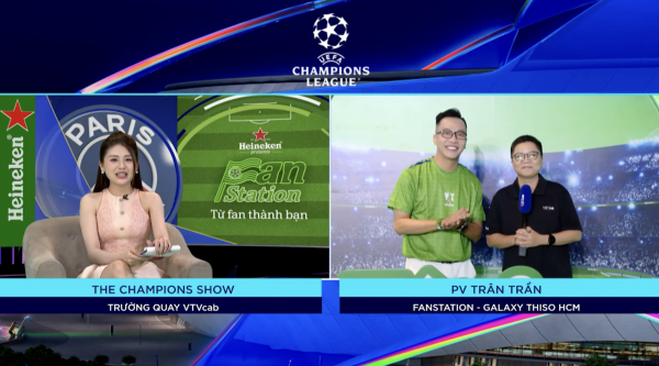 FanStation bùng nổ tinh thần 'từ fan thành bạn' đêm PSG bảo vệ ngôi vương trước Arsenal