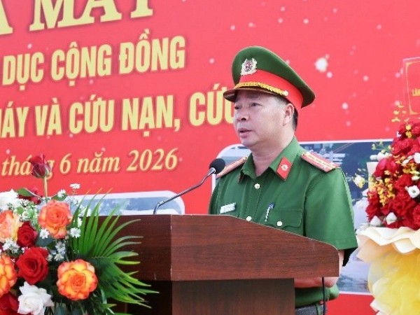 Lâm Đồng ra mắt Trung tâm Giáo dục cộng đồng về PCCC và CNCH đầu tiên