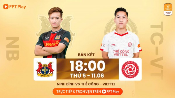 Lịch thi đấu Cúp quốc gia hôm nay: Ninh Bình đại chiến Thể Công Viettel, Nam Định quyết thắng CLB CA TP.HCM Lịch thi đấu Cúp quốc gia hôm nay: Ninh Bình đại chiến Thể Công Viettel, Nam Định quyết thắng CLB CA TP.HCM