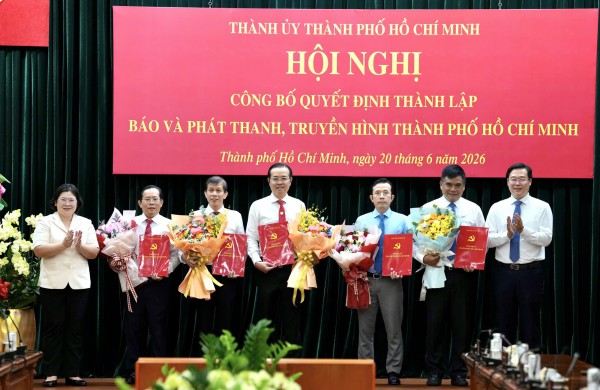 Ông Lê Văn Minh làm Tổng giám đốc Báo và Phát thanh, Truyền hình TP.HCM