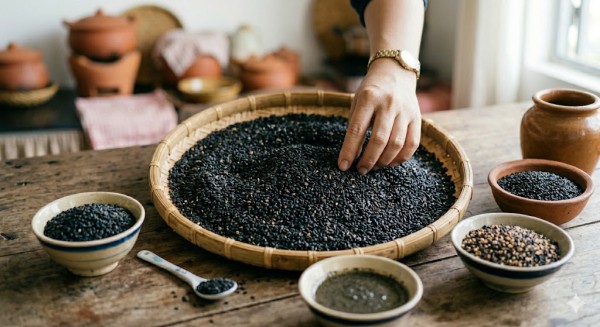Ăn mè đen có thực sự giúp làm chậm bạc tóc? Bác sĩ giải đáp