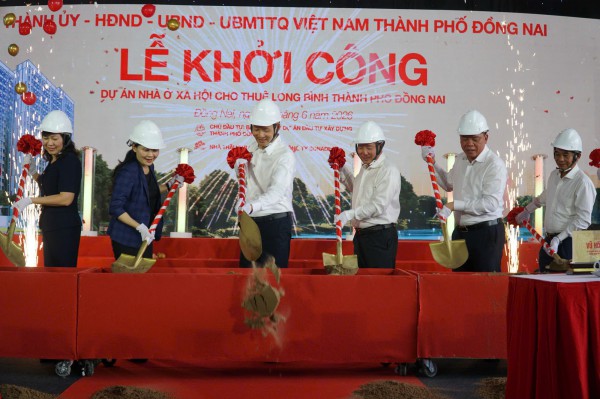 Đồng Nai: Khởi công dự án nhà ở xã hội cho thuê đầu tiên