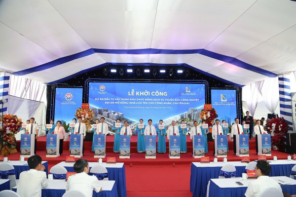Hải Phòng khởi công khu nhà lưu trú hơn 1.100 tỉ đồng