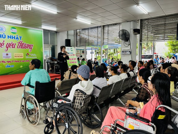 Ngày cuối tuần đặc biệt của bệnh nhân Bệnh viện Chợ Rẫy: ‘Vui quá xá là vui'