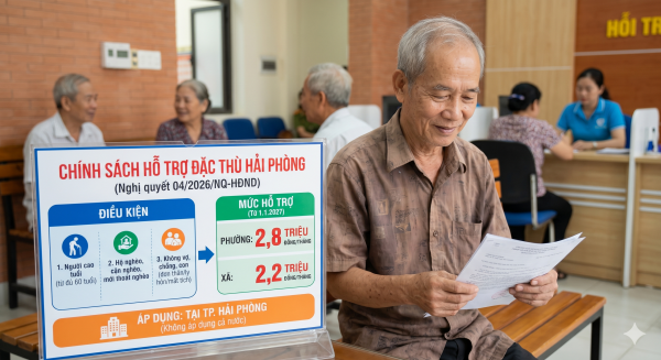 'Người không có vợ, chồng, con được nhận 2,2 - 2,8 triệu đồng/tháng' áp dụng ở đâu?