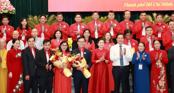 Ông Nguyễn Minh Nhựt tái đắc cử Chủ tịch Hội Chữ thập đỏ Việt Nam TP.HCM