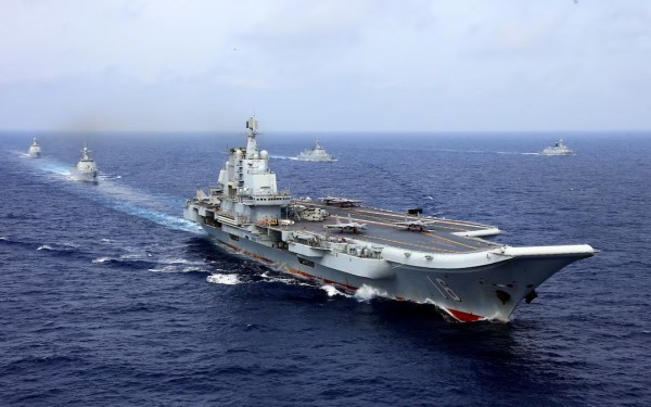 Tàu sân bay Trung Quốc tập trận ở tây Thái Bình Dương