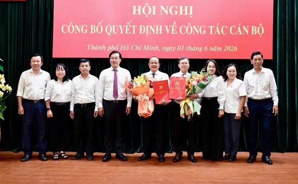 Thành ủy TP.HCM chỉ định Bí thư 2 phường An Khánh, An Phú Đông