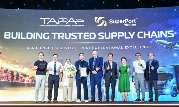 Việt Nam Superport® của Bầu Hiển đạt cấp độ an ninh cơ sở cao nhất theo tiêu chuẩn TAPA