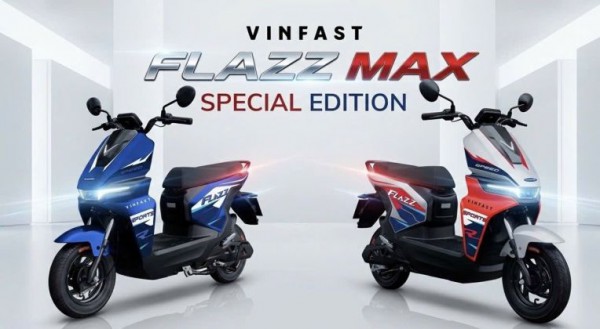 Xe máy điện VinFast Flazz thêm bản mới giá 14,99 triệu, có thể đổi pin
